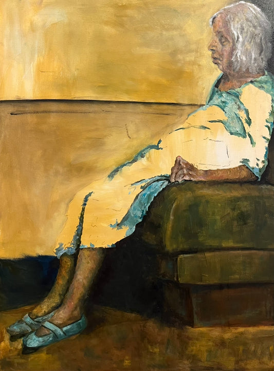 Passing, 2025, oil on canvas, 48 x 36 in. / 121.92 x 91.44 cm.