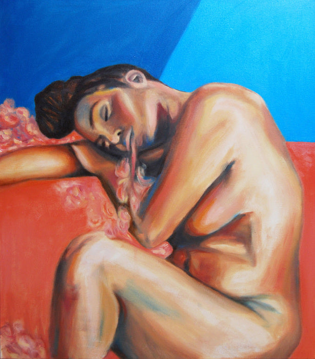Inner Garden, 2024, oil on canvas, 30 x 24 in. / 76.2 x 60.96 cm.