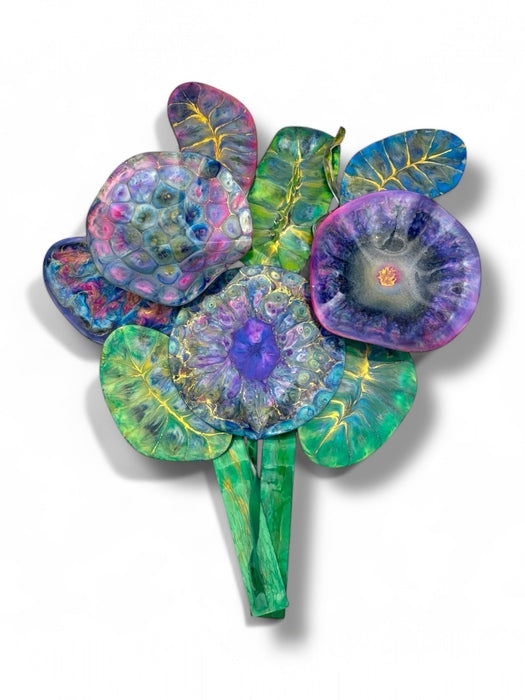Mother's Day, 2025, mixed media, 80 x 60 x 10 in. / 203.2 x 152.4 x 25.4 cm.