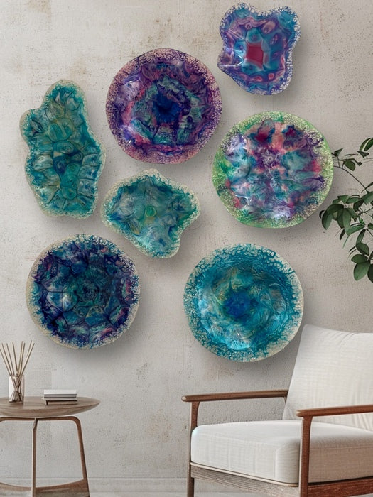 Colorwall, 2025, epoxy resin, 48 x 72 in. / 121.92 x 182.88 cm.