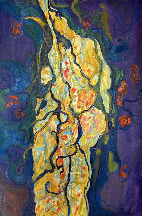 She, 2023, oil on canvas, 36 x 24 in. / 91.44 x 60.96 cm.