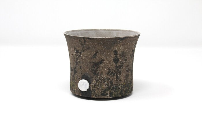 Landscape Mug (52), 2024, stoneware, 3 x 3.75 x 3.75 in. / 7.62 x 9.5 x 9.5 cm.