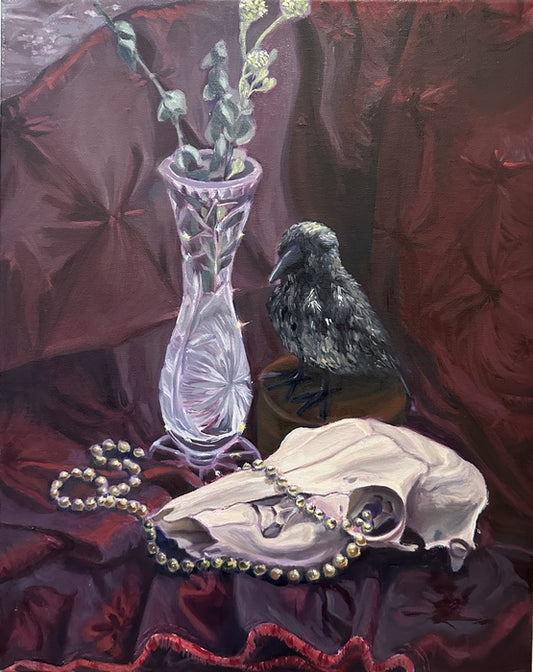 Still Life, 2024, oil on canvas, 24 x 18 in. / 60.96 x 45.72 cm.