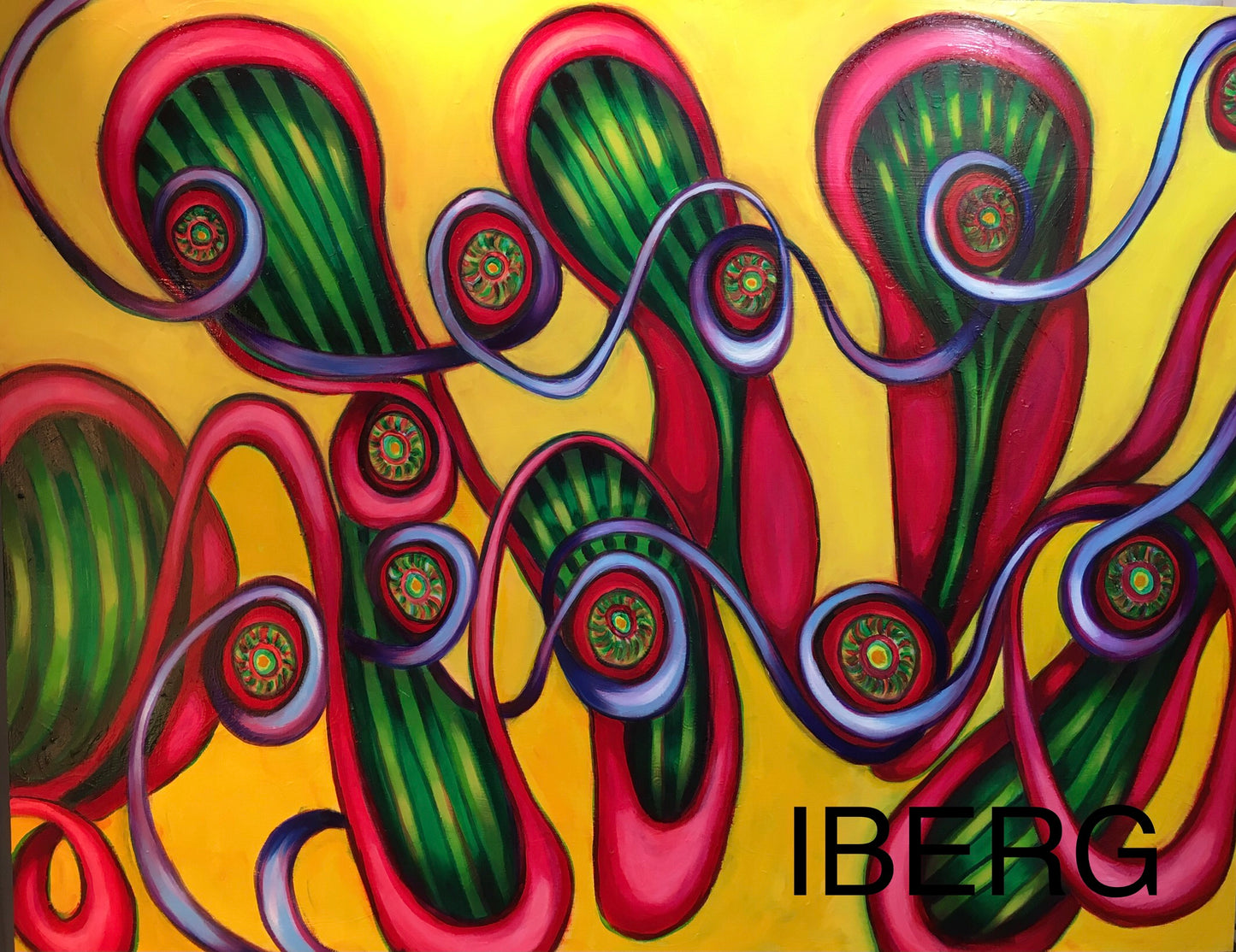 The Cucumber Ballet, 2024, oil on canvas, 48 x 36 in. / 121.92 x 91.44 cm.
