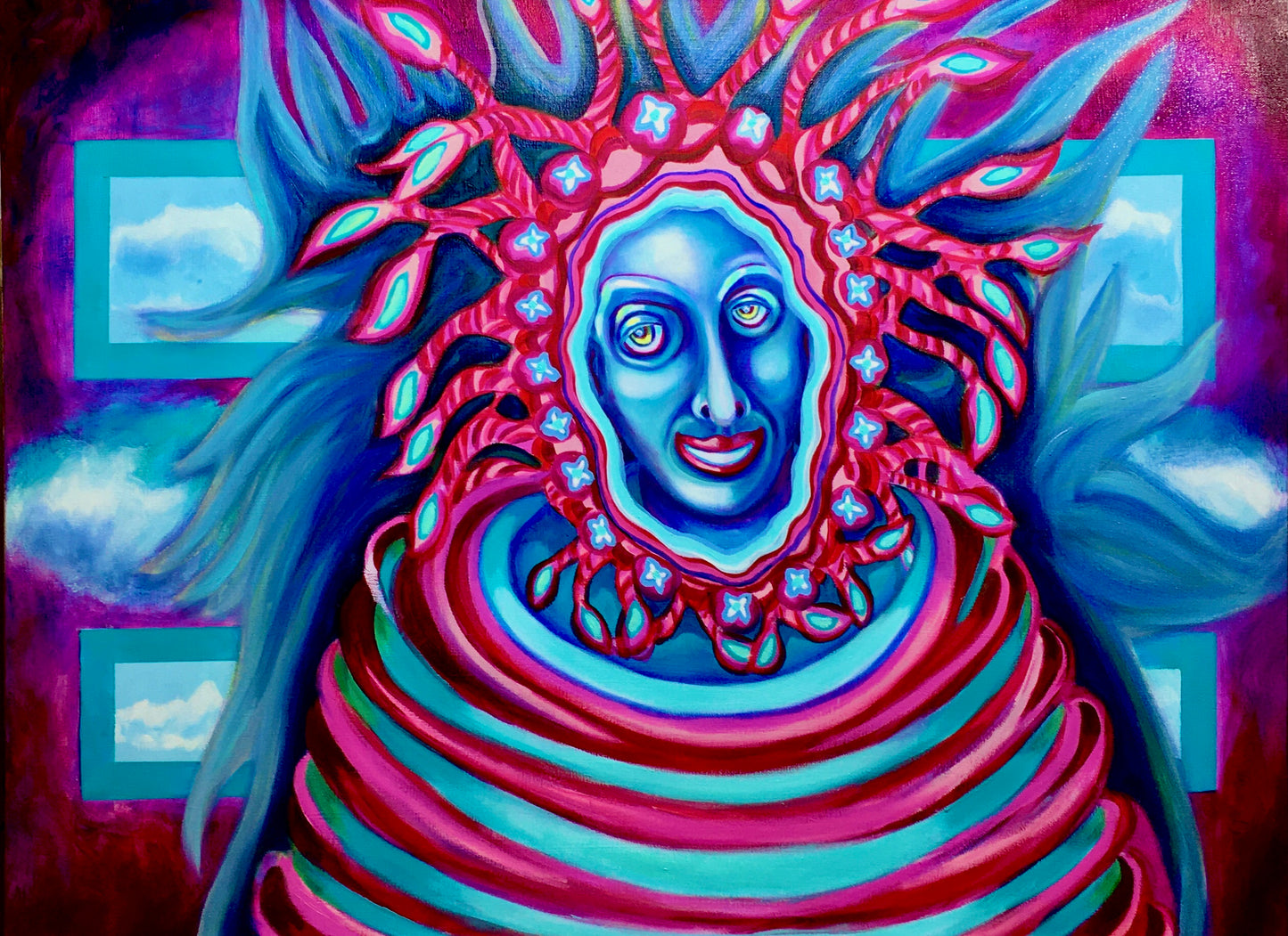 The Mystery of Affection, 2025, oil on canvas, 40 x 30 in. / 101.6 x 76.2 cm.