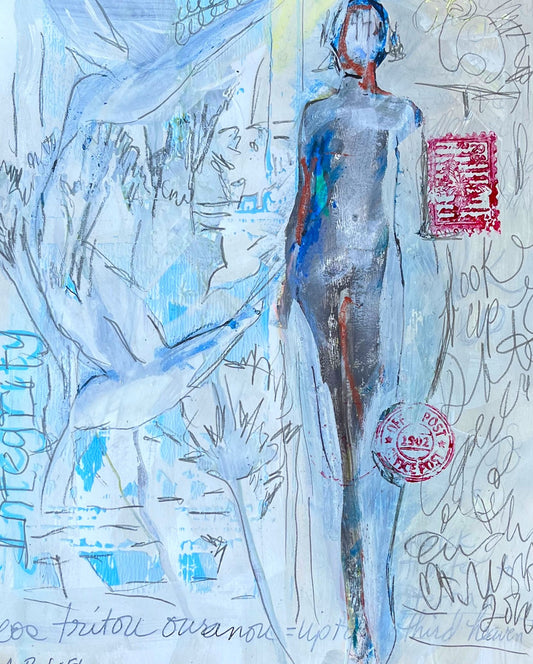 3rd Heaven (2), 2026, paper, 9 x 12 in. / 22.86 x 30.48 cm.