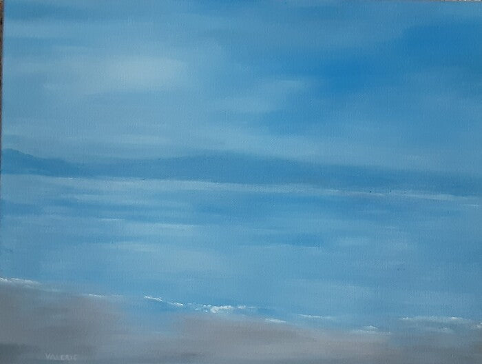 Isolation 2020, 2020, oil, 12 x 16 in. / 30.48 x 40.64 cm.