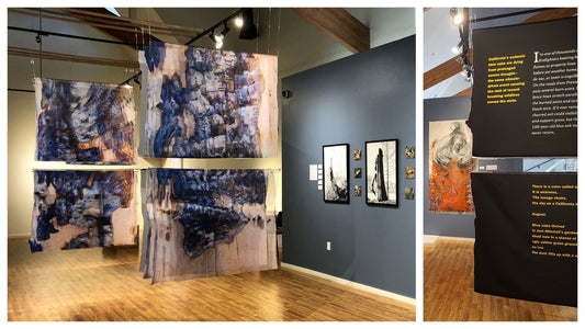 The Magnitude of the Problem - Fabric, 2023, mixed media, 49 x 74 x 172 in. / 124.46 x 187.96 x 436.88 cm.