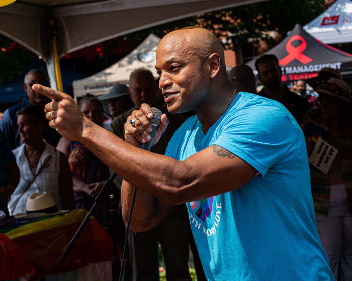 Maryland Governor Wes Moore, 2024, digital photography, 16 x 20 in. / 40.64 x 50.8 cm.