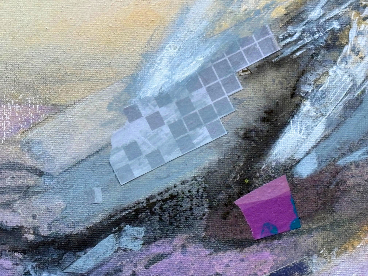 Modes, 2026, media fusion, 16 x 20 in. / 40.64 x 50.8 cm.