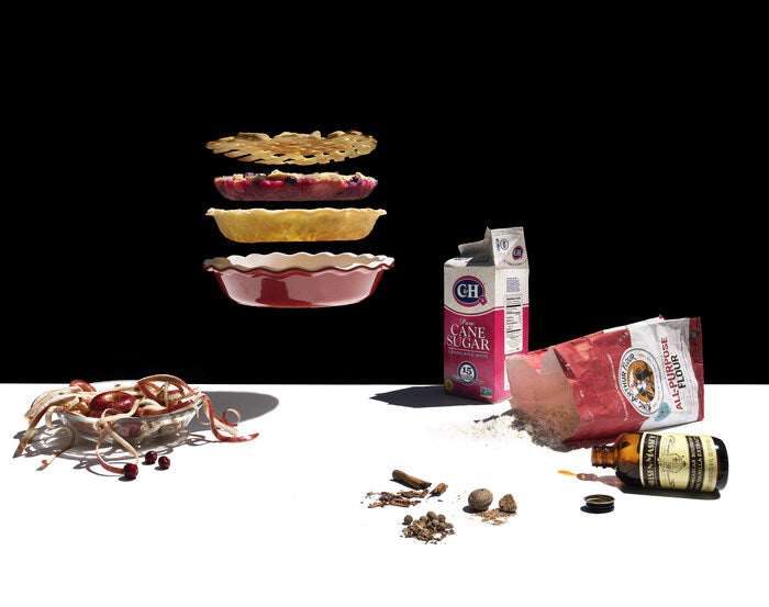 Pie Deconstructed, 2020, photography, 20 x 24 in. / 50.8 x 60.96 cm.