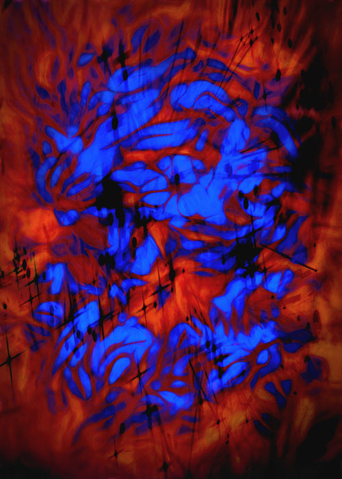 Rock Out, 2023, mixed media, 20 x 28 in. / 50.8 x 71.12 cm.