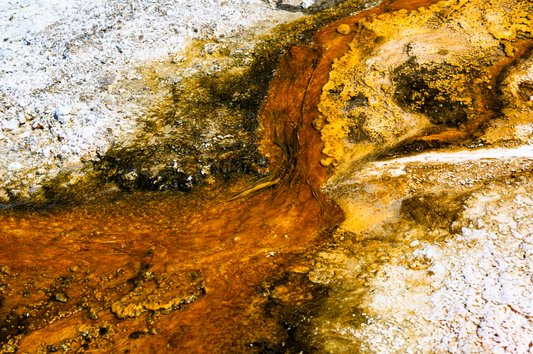 Yellowstone Abstract, 2025, photography, 18 x 27 in. / 45.72 x 68.58 cm.