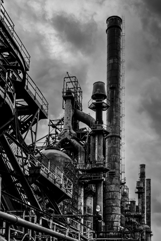 Bethlehem Steel 01, 2022, photography, 24 x 36 in. / 60.96 x 91.44 cm.