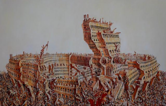 N-066-12, 2024, oil on canvas, 130 x 200 cm. / 51.1 x 78.7 in.