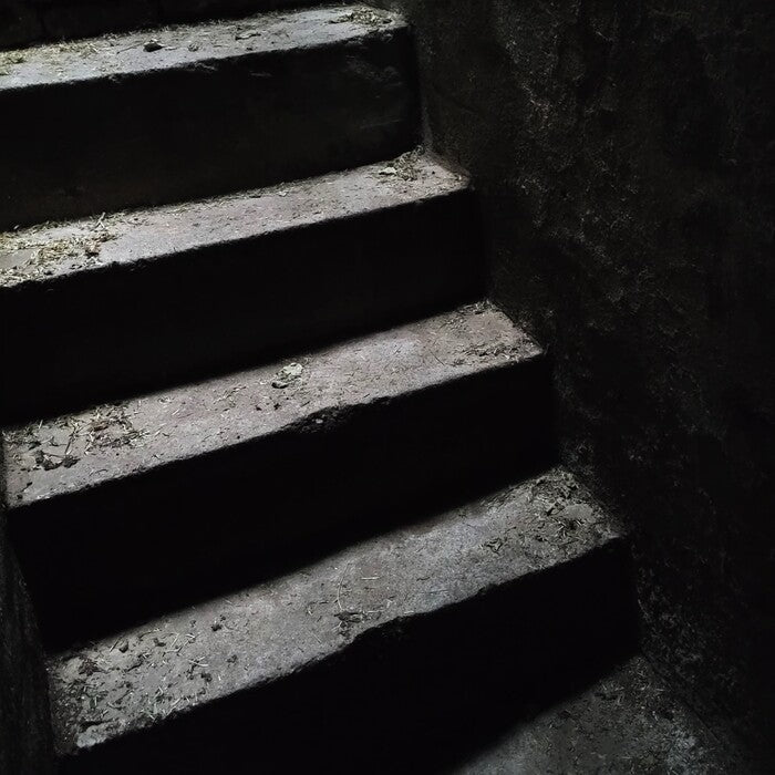 Stairs, 2024, photography, 6 x 6 in. / 15.24 x 15.24 cm.