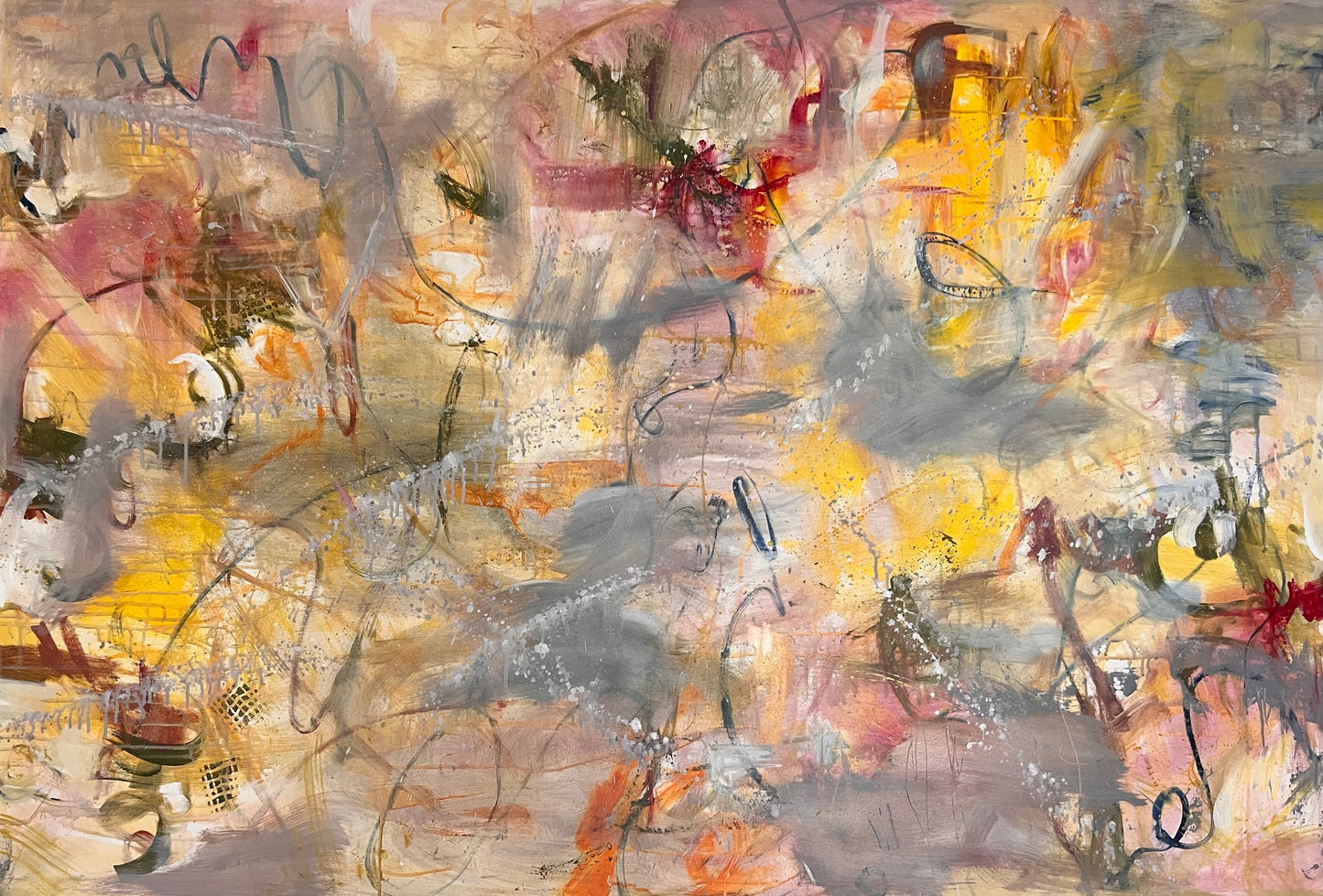 Summer Dreams, 2024, acrylic on canvas, 60 x 40 in. / 152.4 x 101.6 cm.
