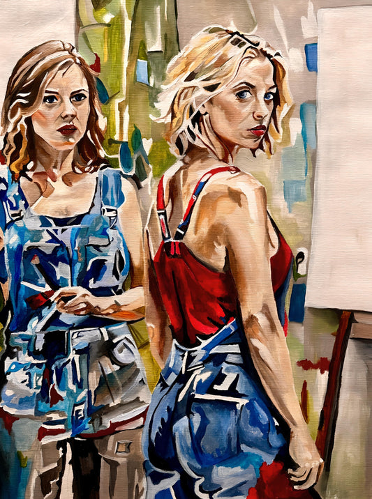 Tell Me How...Image 5, 2025, acrylic on canvas, 25 x 28 in. / 63.5 x 71.12 cm.