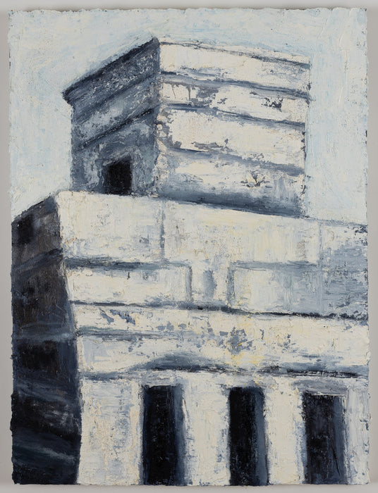 Temple IV, 2022, oil on canvas, 40 x 30 in. / 101.6 x 76.2 cm.