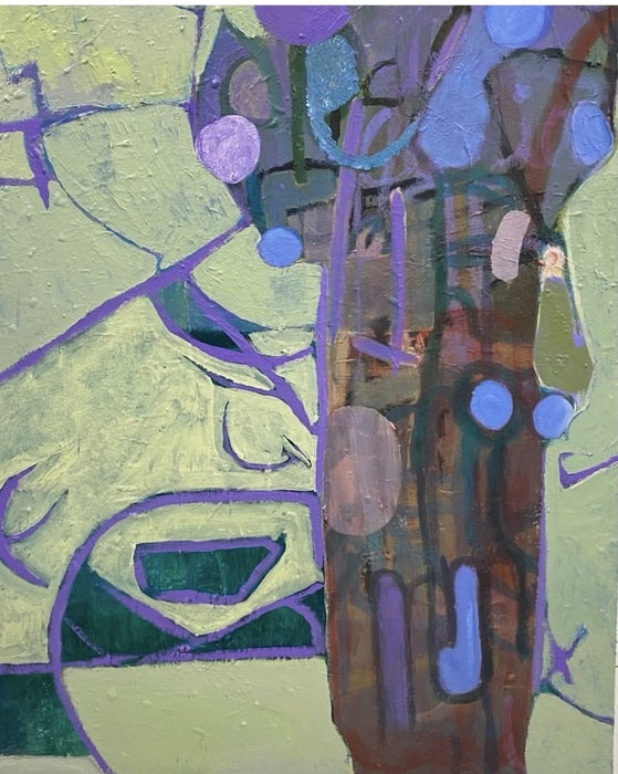 The Mother Tree, 2020, acrylic, 50 x 40 in. / 127 x 101.6 cm.