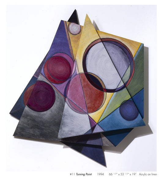 Turning Point, 1993, acrylic on linen, 66.5 x 53.5 in. / 168.91 x 135.89 cm.