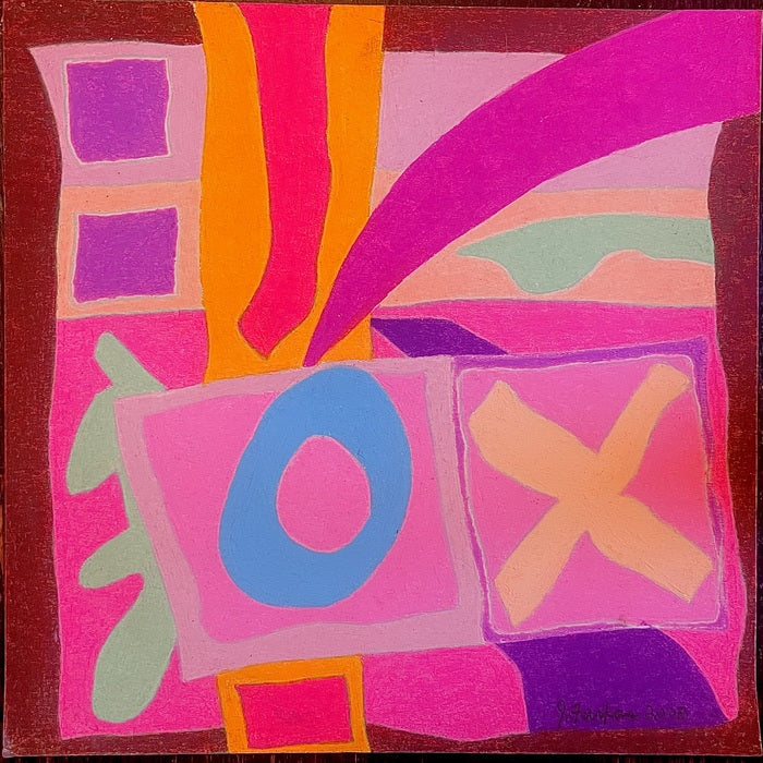 UT 12, 2003, oil pastel on paper, 12 x 12 in. / 30.48 x 30.48 cm.