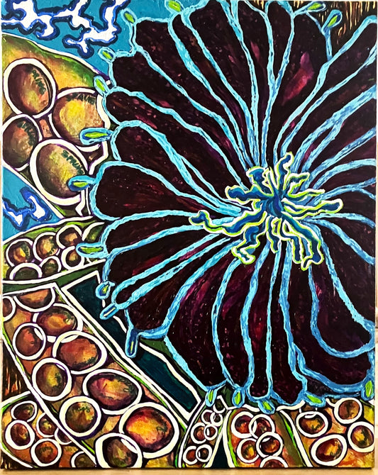 WHEN EVERYTHING SAYS SPRING, 2026, acrylic on canvas, 30 x 40 in. / 76.2 x 101.6 cm.