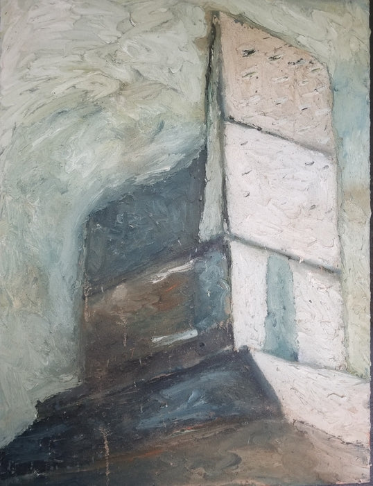 Watchtower, 2022, oil on canvas, 48 x 36 in. / 121.92 x 91.44 cm.