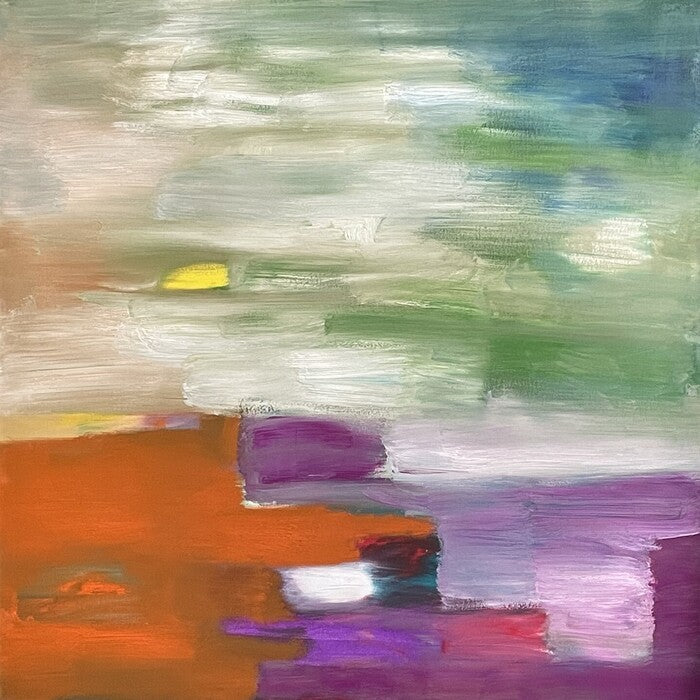Abstract #12, 2023, oil on canvas, 36 x 36 in. / 91.44 x 91.44 cm.