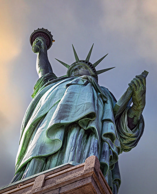 A Different Perspective of Lady Liberty, 2023, photography, 15 x 13 in. / 38.1 x 33.02 cm.