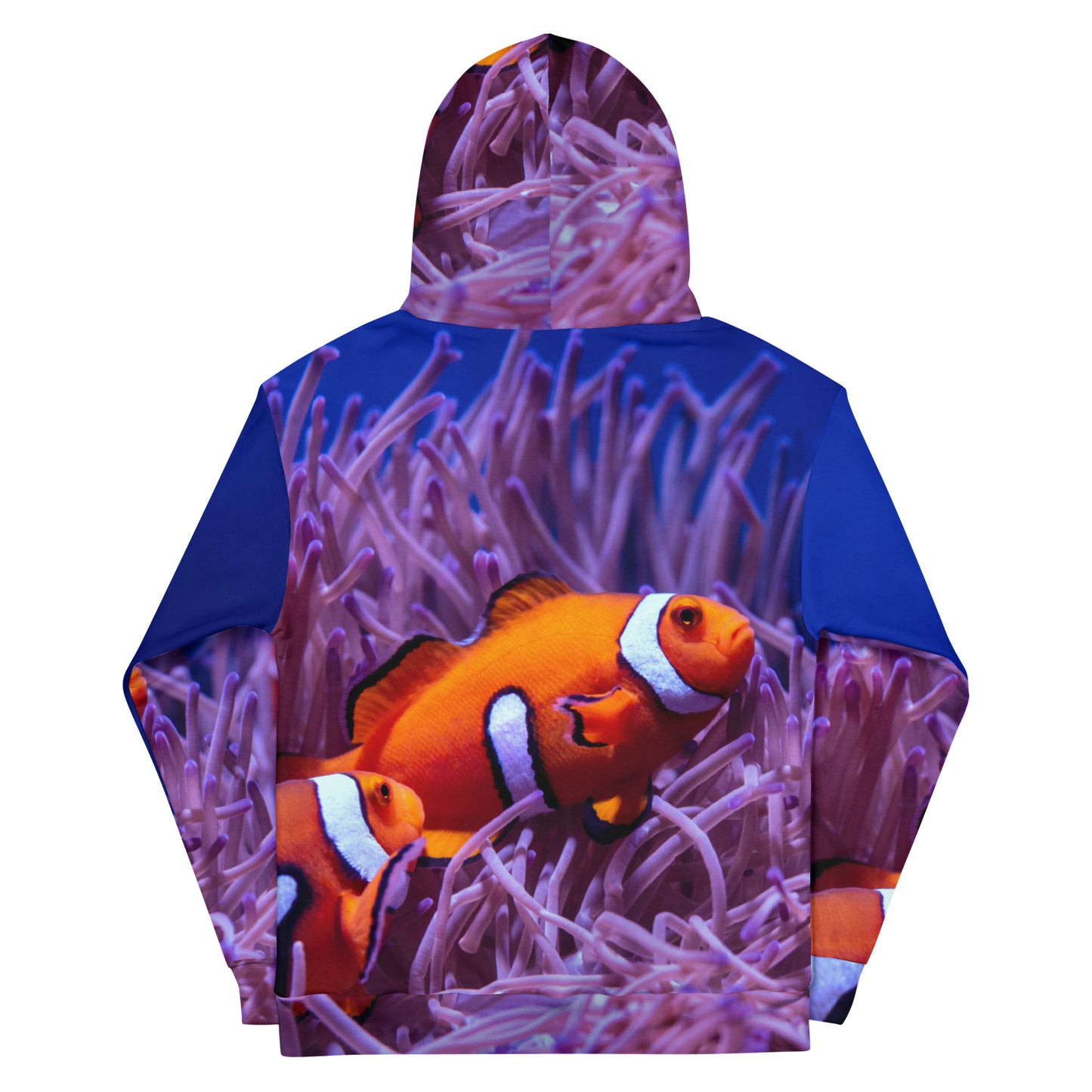 Clownfish Hoodie, 2023, polyester and cotton