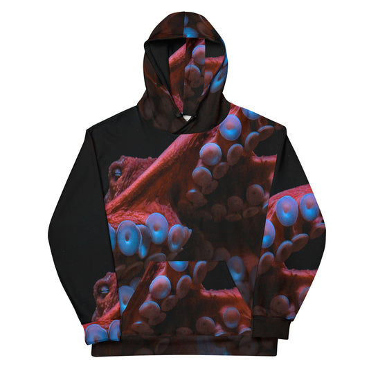 Octopus Hoodie, 2023, polyester and cotton