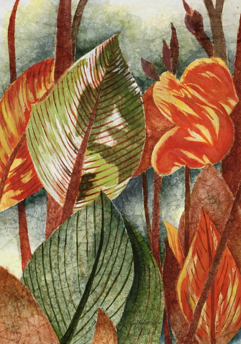 Autumn in Avila, 2019, watercolor, 27 x 23 in. / 68.58 x 58.42 cm.