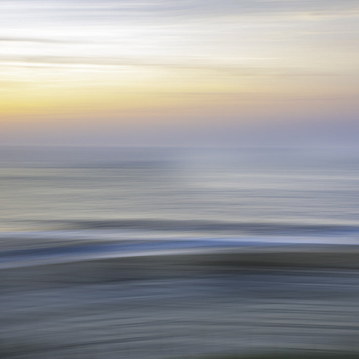 Beach Blur #2, 2023, digital photography, 8 x8 in. / 20.32 x 20.32 cm.