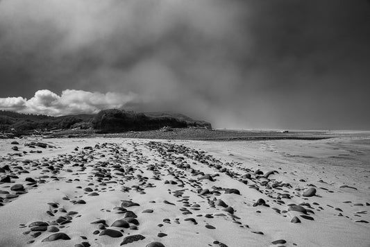 Beached Rocks, 2021, photography, 16 x 20 in. / 40.64 x 50.8 cm.