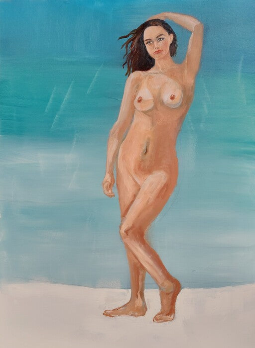 Beauty, 2024, oil on canvas, 30 x 24 in. / 76.2 x 60.96 cm.