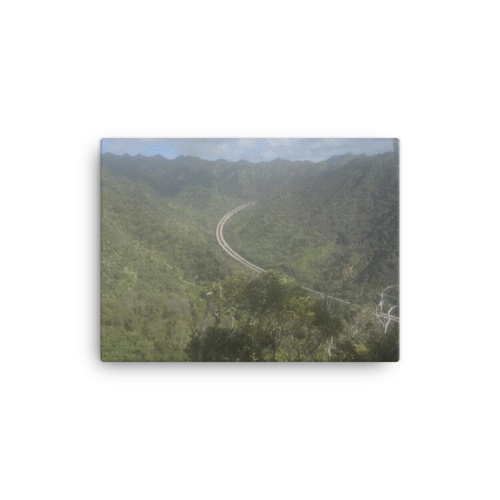 H-3 From Aiea Loop, 2023, photography on canvas print