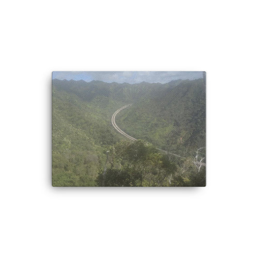 H-3 From Aiea Loop, 2023, photography on canvas print