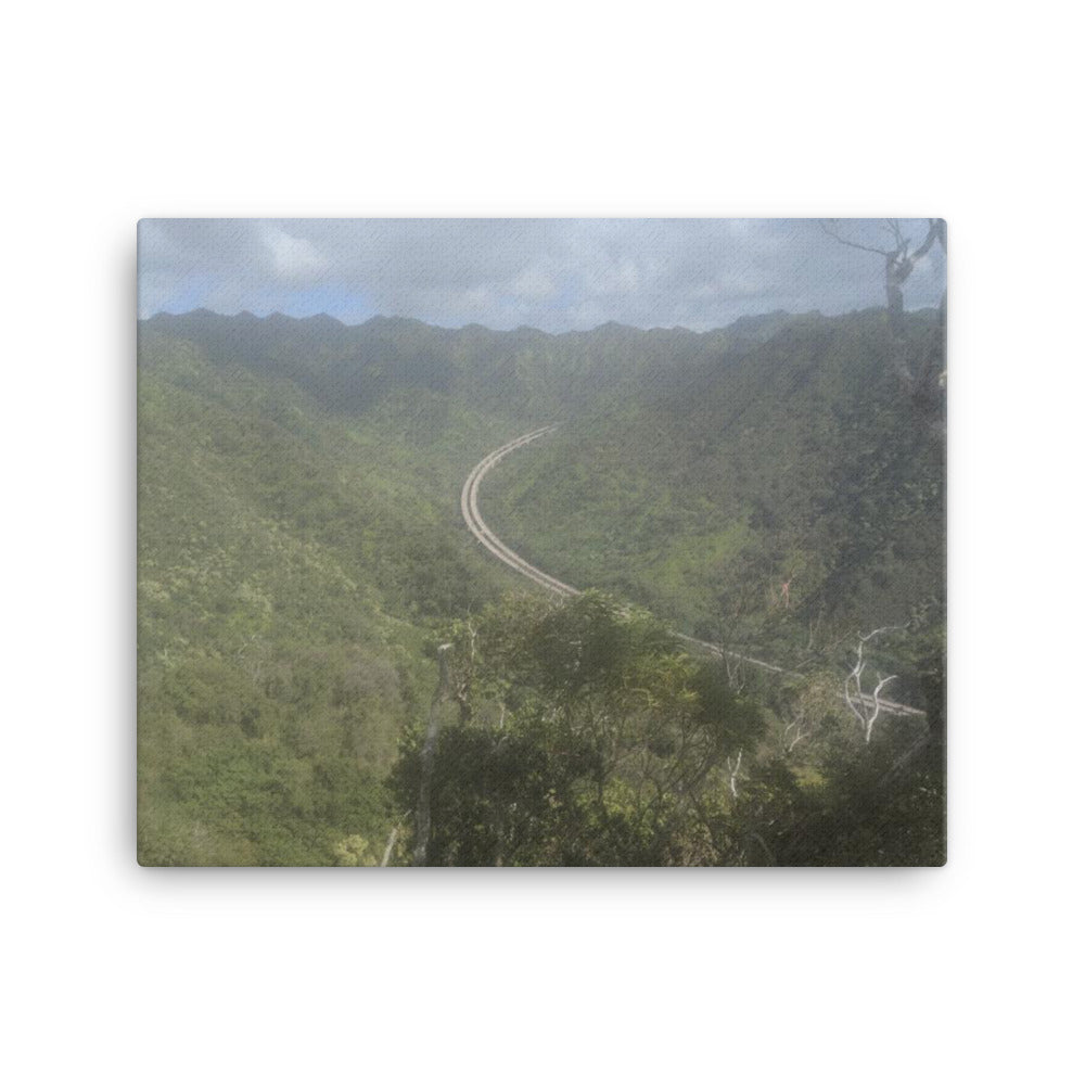 H-3 From Aiea Loop, 2023, photography on canvas print