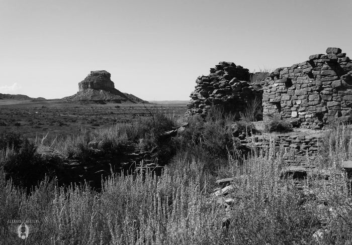 Chaco Canyon, New Mexico, 2015, photography, 16 x 20 in. / 40.64 x 50.8 cm.