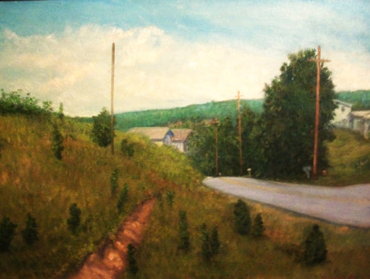 Chancellorsville, 2014, oil, 24 x 18 in. / 60.96 x 45.72 cm.