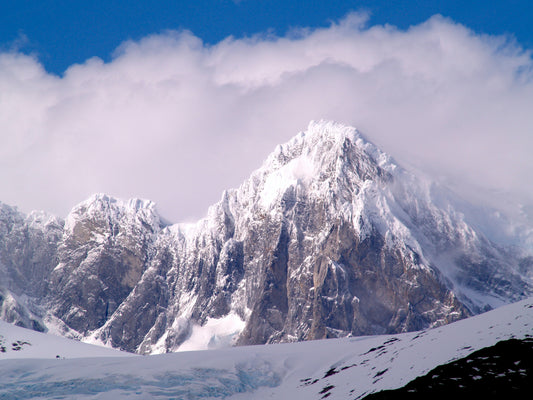 Cloud Over Ushuaia, 2023, giclee print on wrapped canvas, 24 x 18 in. / 60.96 x 45.72 cm.