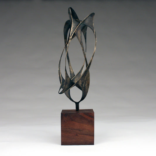 Egg 5, 2011, bronze, 19 x 5 x 5 in. / 48.26 x 12.7 x 12.7 cm.