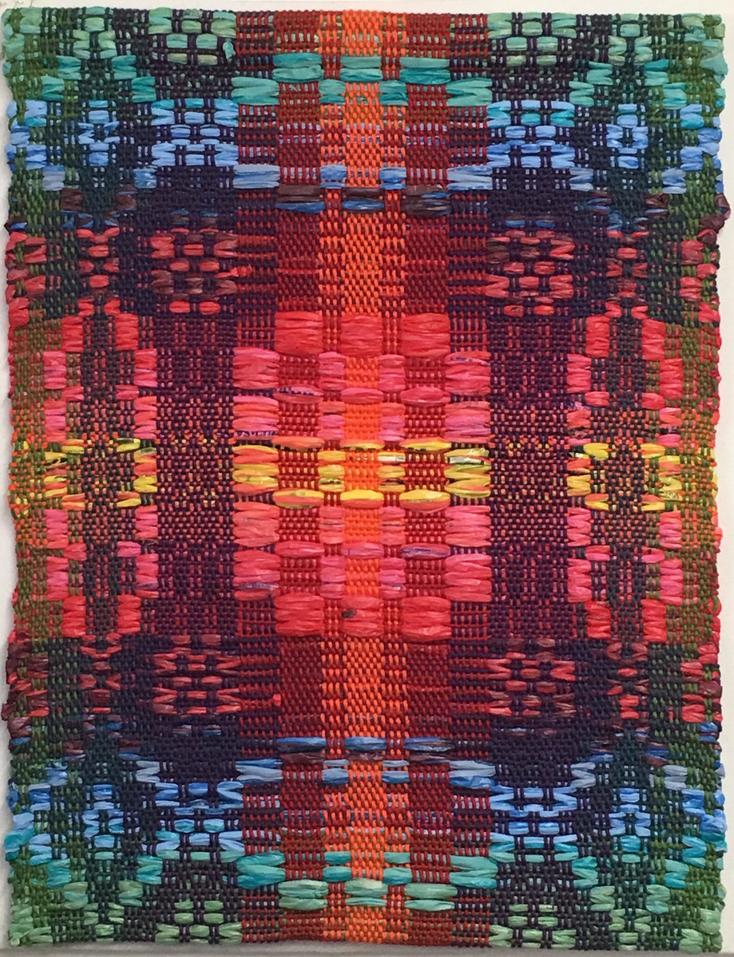 Elements, 2017, weaving, 30 x 23 in. / 76.2 x 58.42 cm.