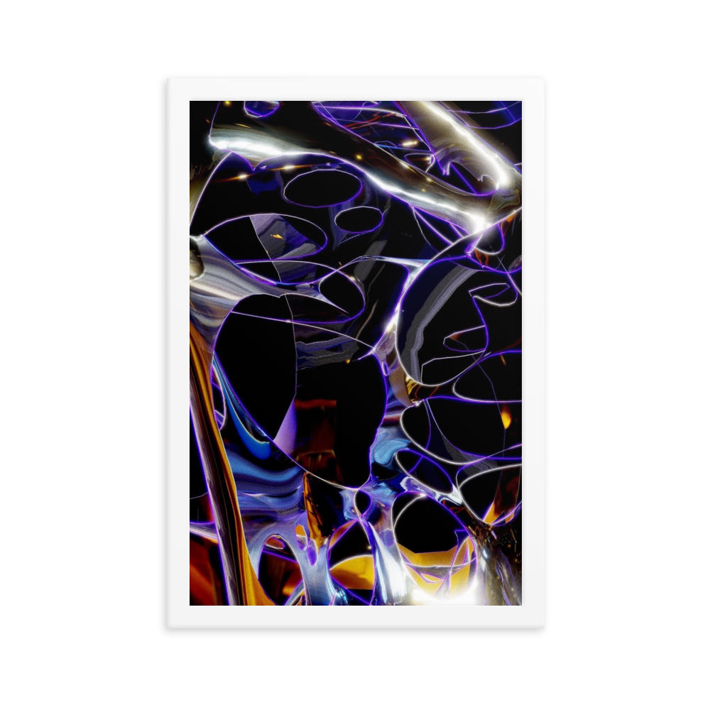 Untitled, 2023, digital render on framed paper print