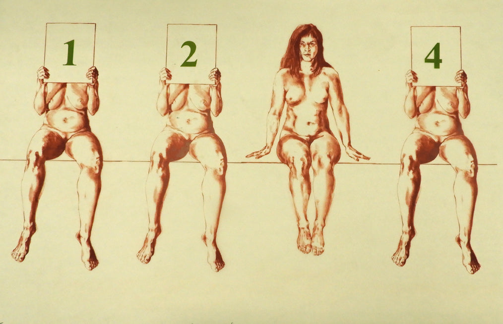 Est-Ce Etre, 2023, lithograph on mylar, 36 x 60 in. / 91.44 x 152.4 cm.