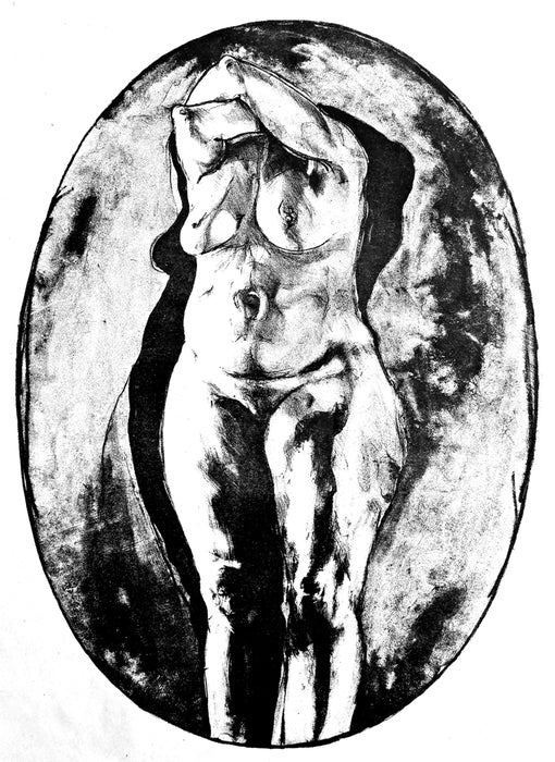 Femme En Pleurs, 2022, lithograph, 18.5 x 13 in. / 46.99 x 33.02 cm.