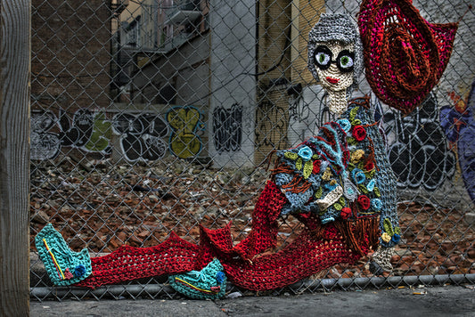 Found Whimsy in the Rubble, 2019, digital photography, 15 x 19 in. / 38.1 x 48.26 cm.
