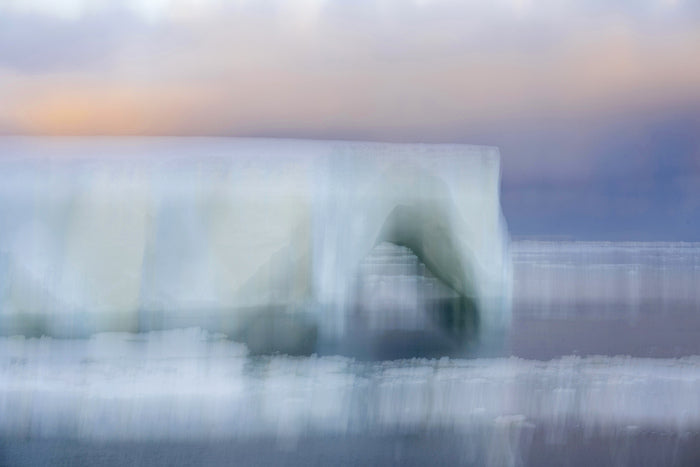 Iceberg Graveyard 11, 2023, digital photograph printed on Hahnemuhle bamboo fine art rag, 11.4 x 16.5 in. / 29 x 42 cm.