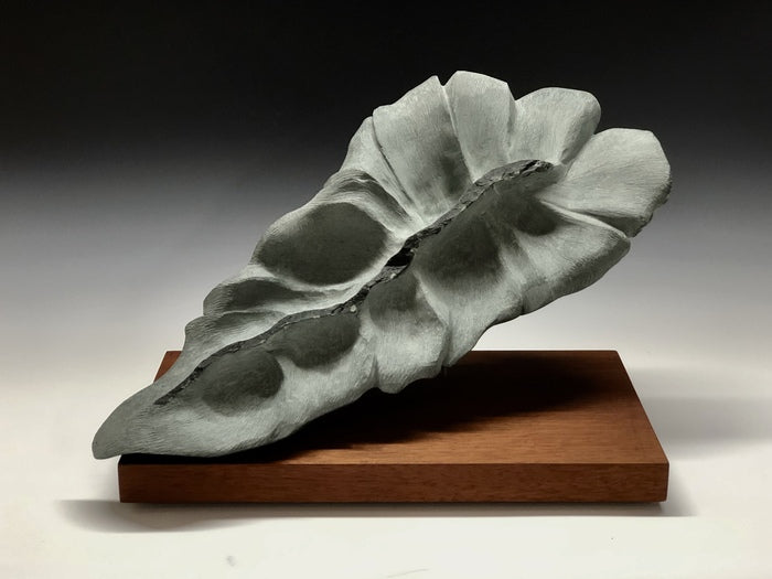 Primavera, 2020, soapstone, 10 x 17 x 9 in. / 25.4 x 43.18 x 22.86 cm.